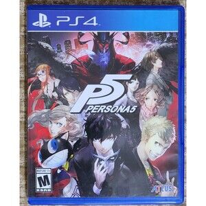 Ps4 Persona 5 Rpg 2017 Very Good Condition.